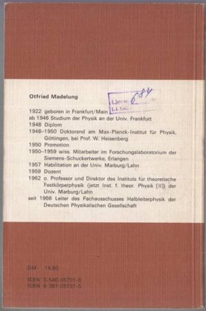 Алтернативен изглед на Festkörpertheorie. Teil 1: Elementare Anregungen